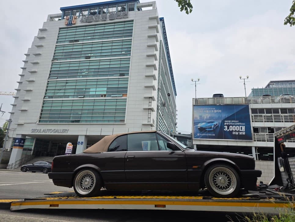 BMW E30 320i 컨버터블 통관 후 매장입고 2