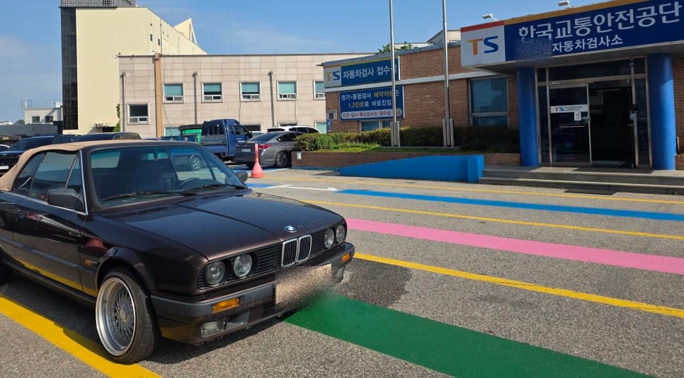 BMW E30 320i 컨버터블 신규검사 / 차대번호 엔진번호 2